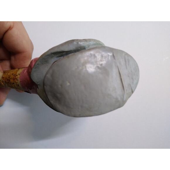 Swanky Bottle Stopper Drink Pourer Man Moving Eye Vintage Cork Base Barware - Picture 4 of 8